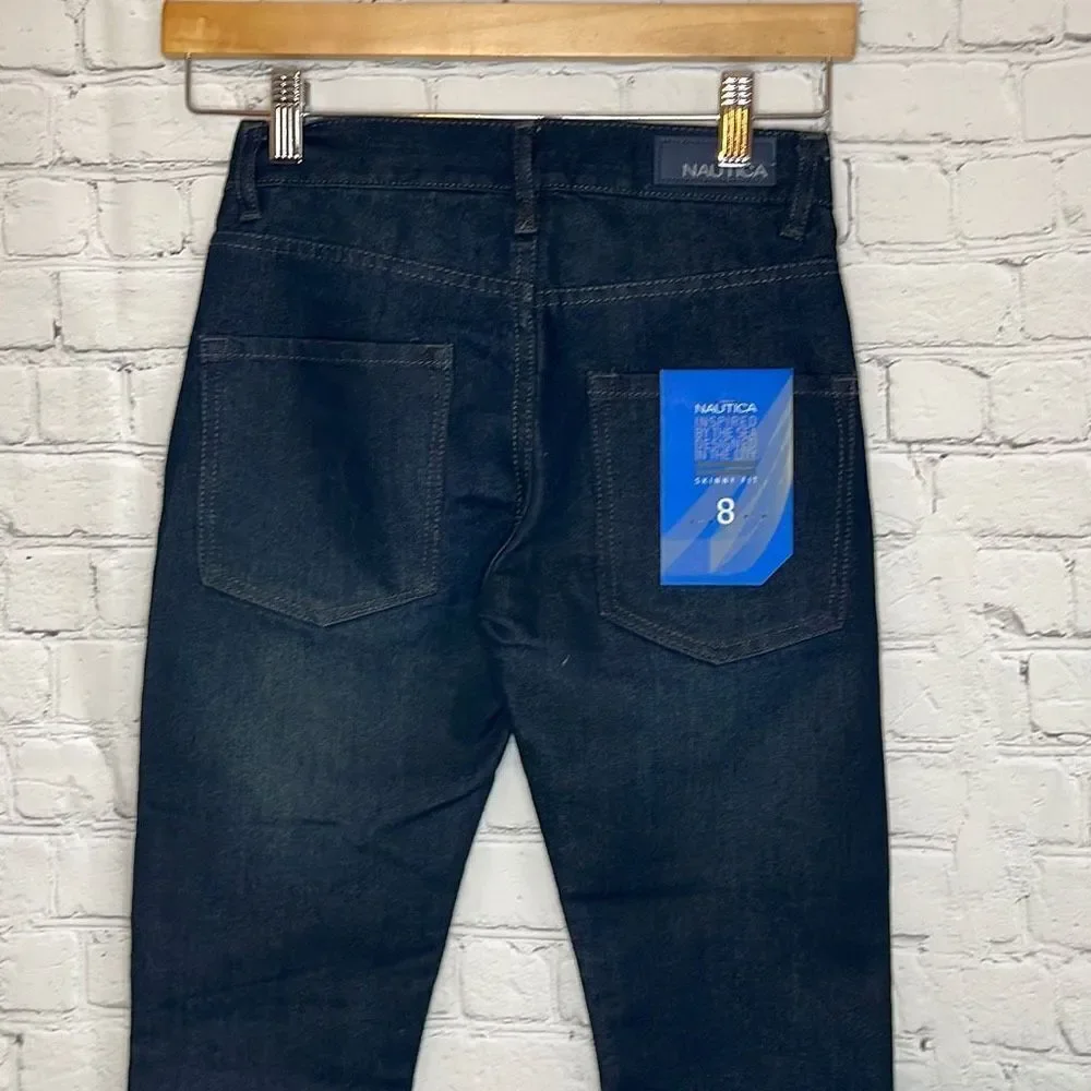 Nautica Women’s Black Skinny Fit Jeans size 8 New with‎ tags
